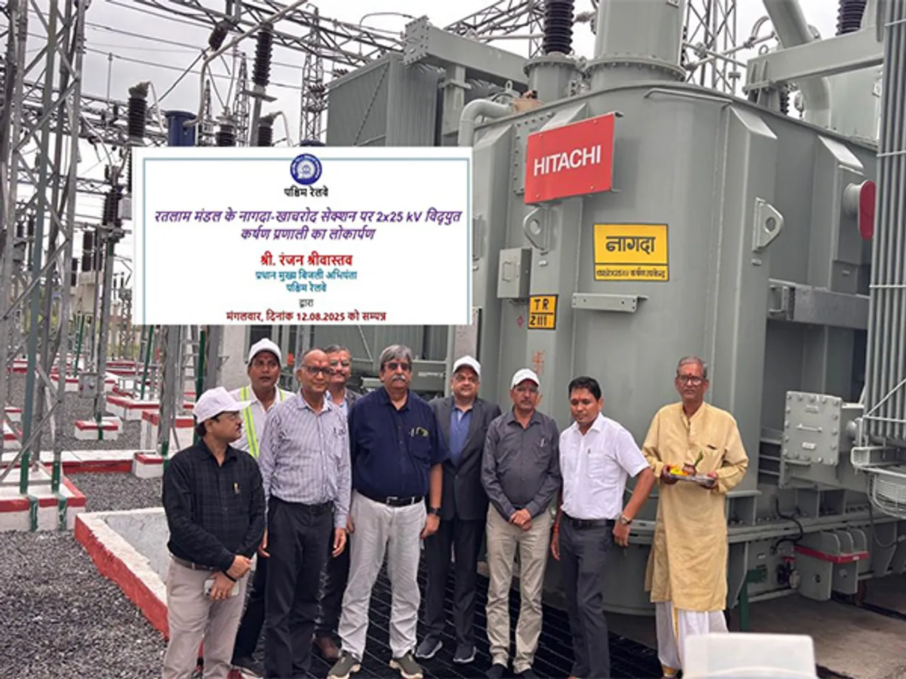 Western Railway Achieves Major Milestone with Commissioning of India’s First 2x25 kV Traction Substation under "Mission Raftaar"