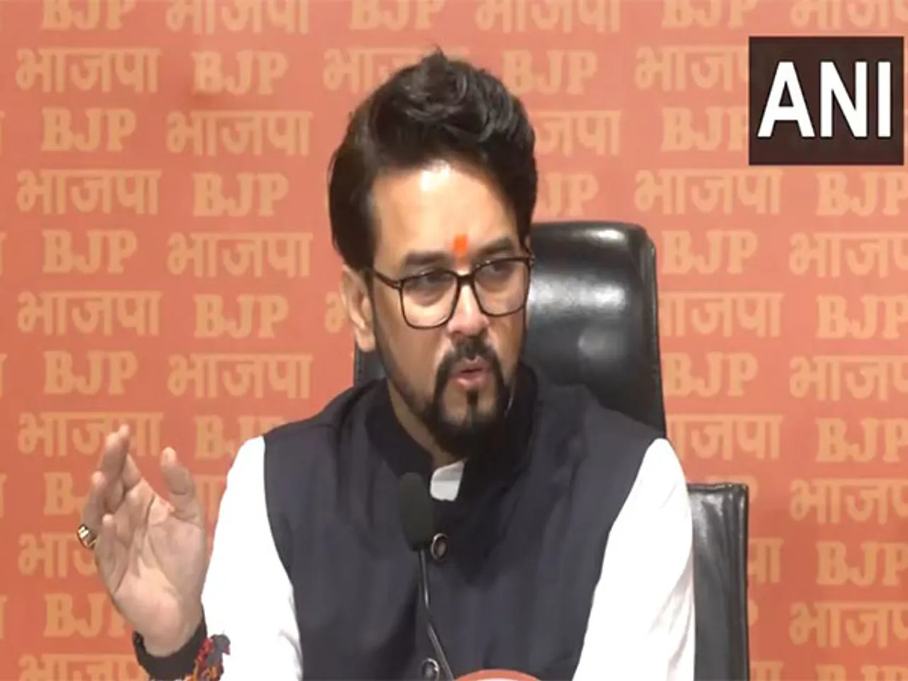 BJP MP Anurag Thakur (Photo/ANI)