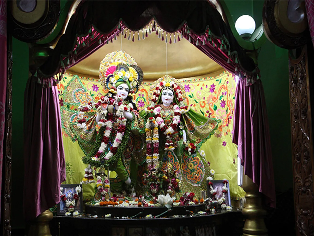 Visual from a Krishna temple (File Photo/ANI)