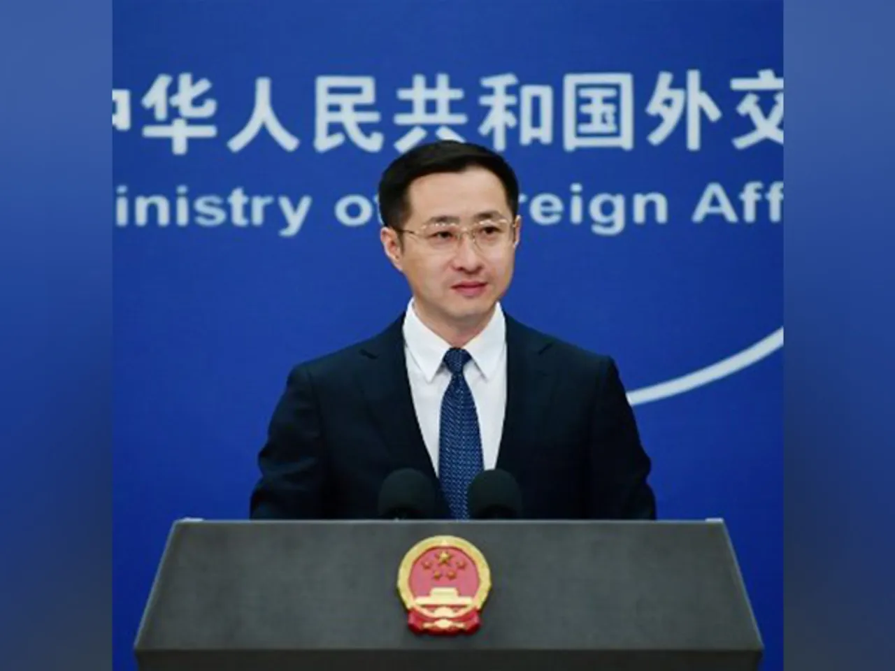 Chinese Foreign Ministry spokesperson Lin Jian  (Photo/X@SpoxCHN_LinJian)