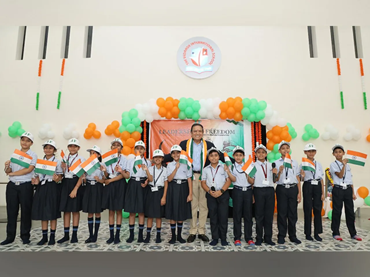 Dr. Dinesh Shahra Sparks Leadership Spirit at Vedansh International School’s Independence Day Celebration