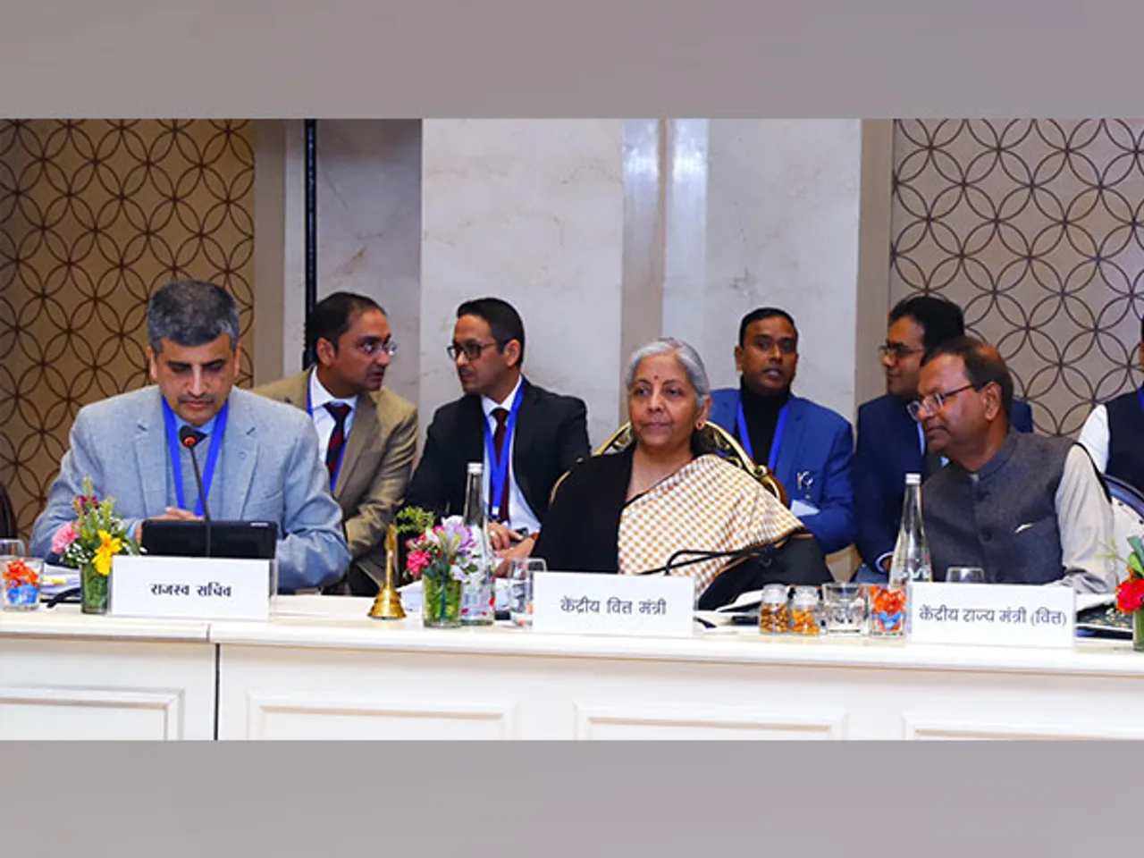 Visual from the 55th meeting of Goods and Services Tax (GST) Council held in December 2024 (File Photo/@FinMinIndia)