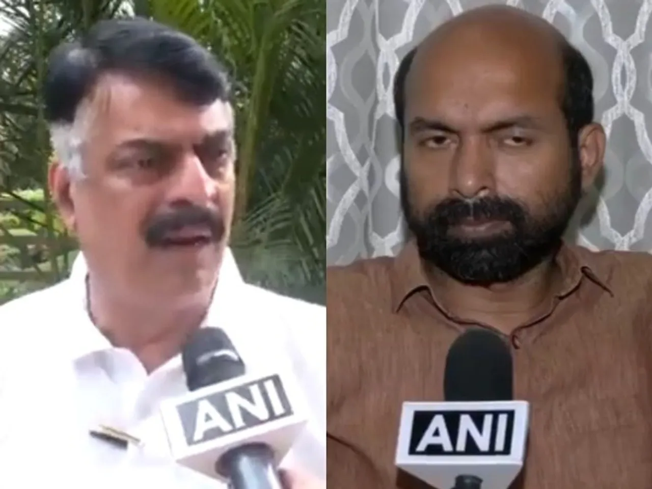 Jharkhand Congress’s Rajesh Thakur and CPI(M)’s V Sivadasan (Photo/ANI)