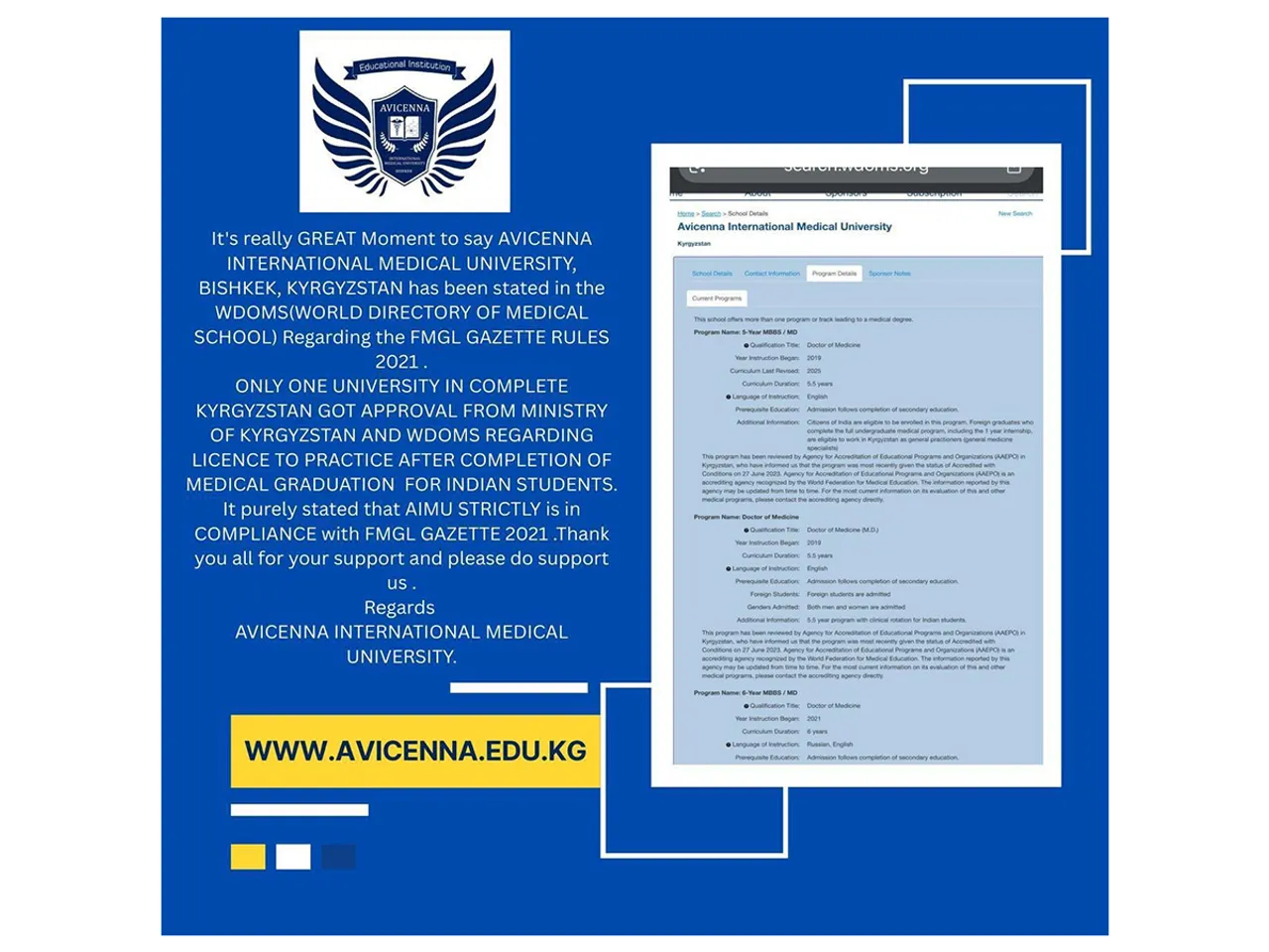 Avicenna International Medical University – A Leading Choice for Indian Medical Aspirants