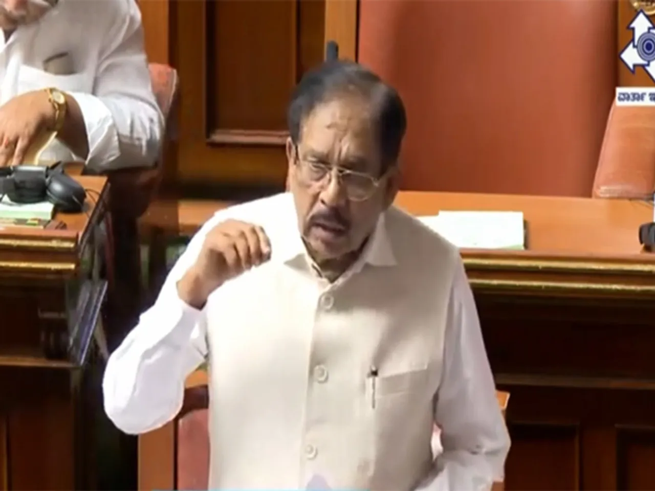 Karnataka Home Minister G Parameshwara (Photo/Karnataka Assembly)