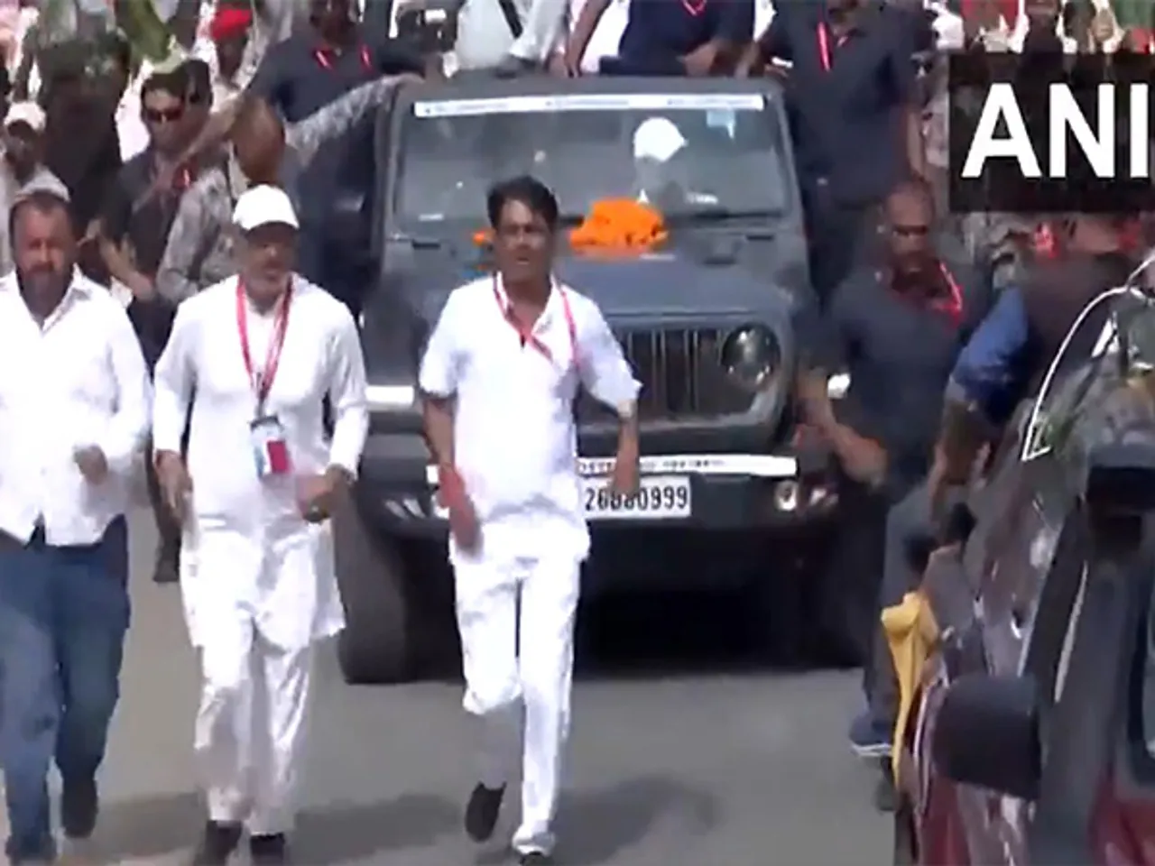 Lok Sabha LoP Rahul Gandhi commenced the third day of his ‘Voter Adhikar Yatra’ in Bihar from Gaya (Photo/ANI)