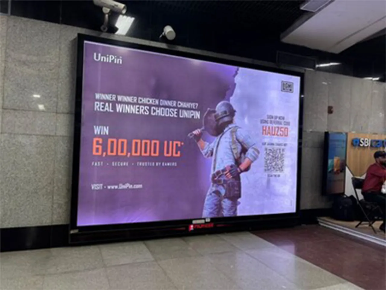 UniPin India Launches First-Ever Delhi Metro Campaign: “Spot Us & Win Lakhs of Gaming Credits”
