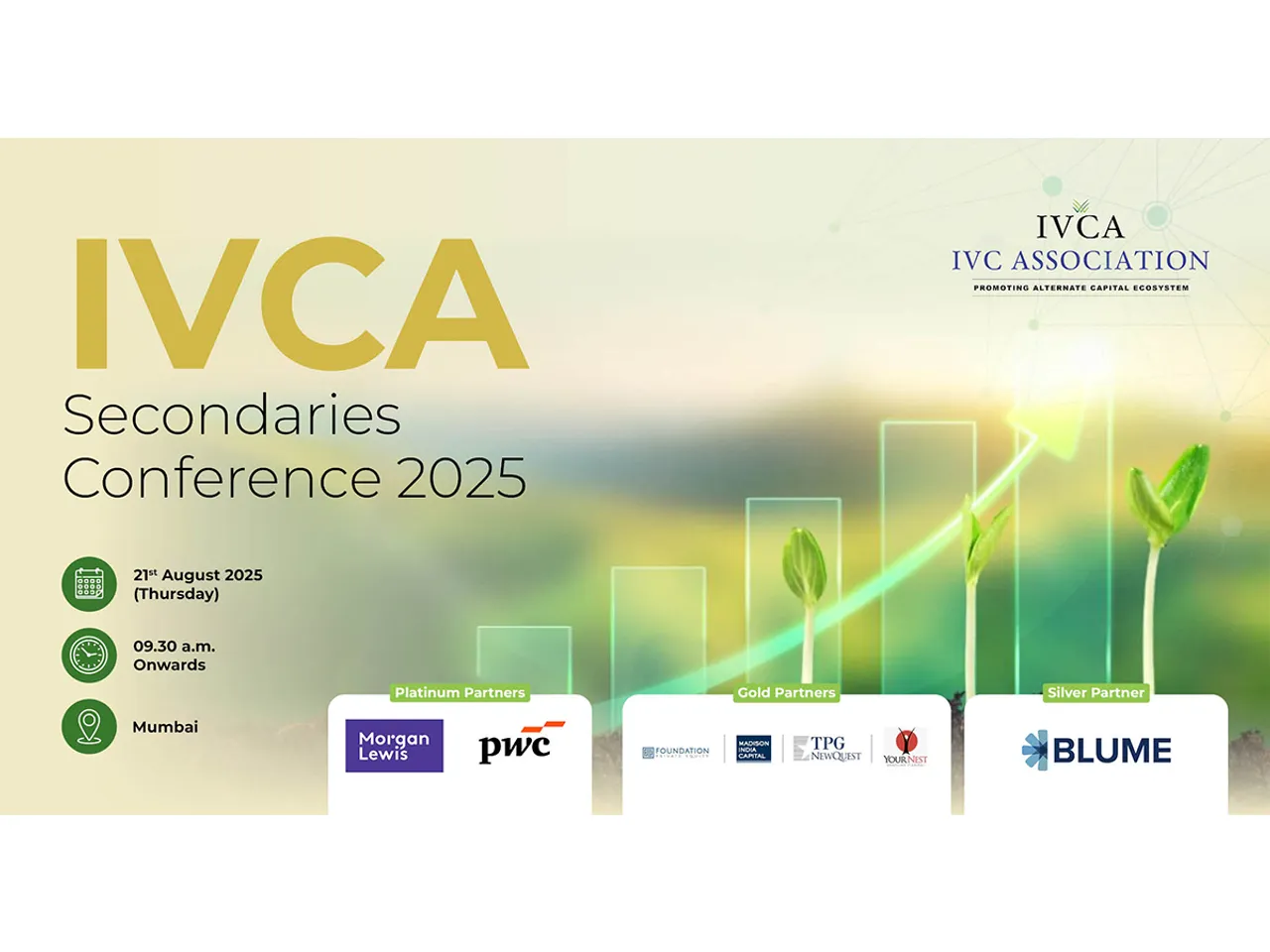 IVCA Secondaries Conference 2025 to Spotlight Liquidity, Continuity, and Growth in India’s Private Markets