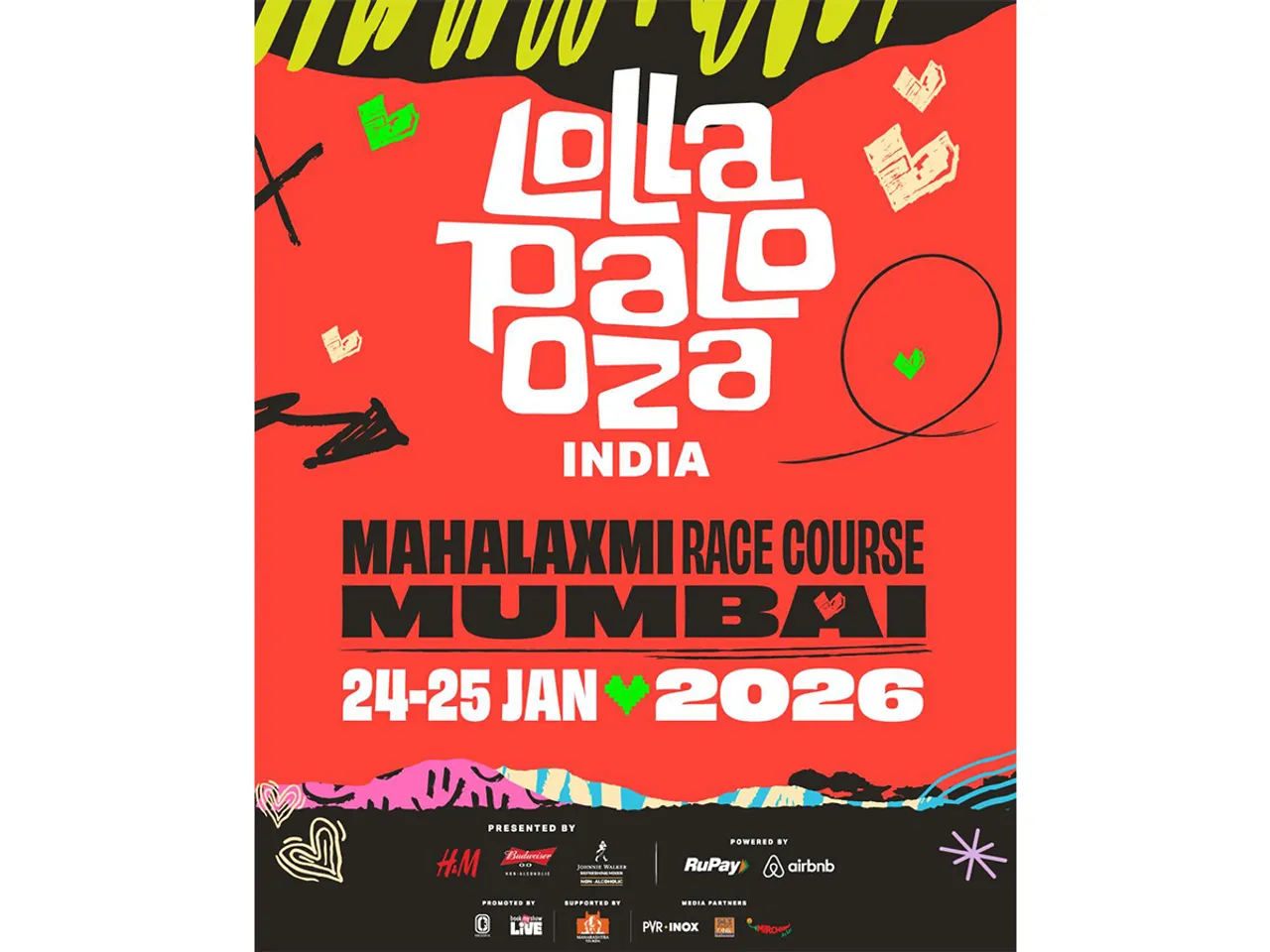 Lollapalooza India Music Festival (Photo: BookMyShow)
