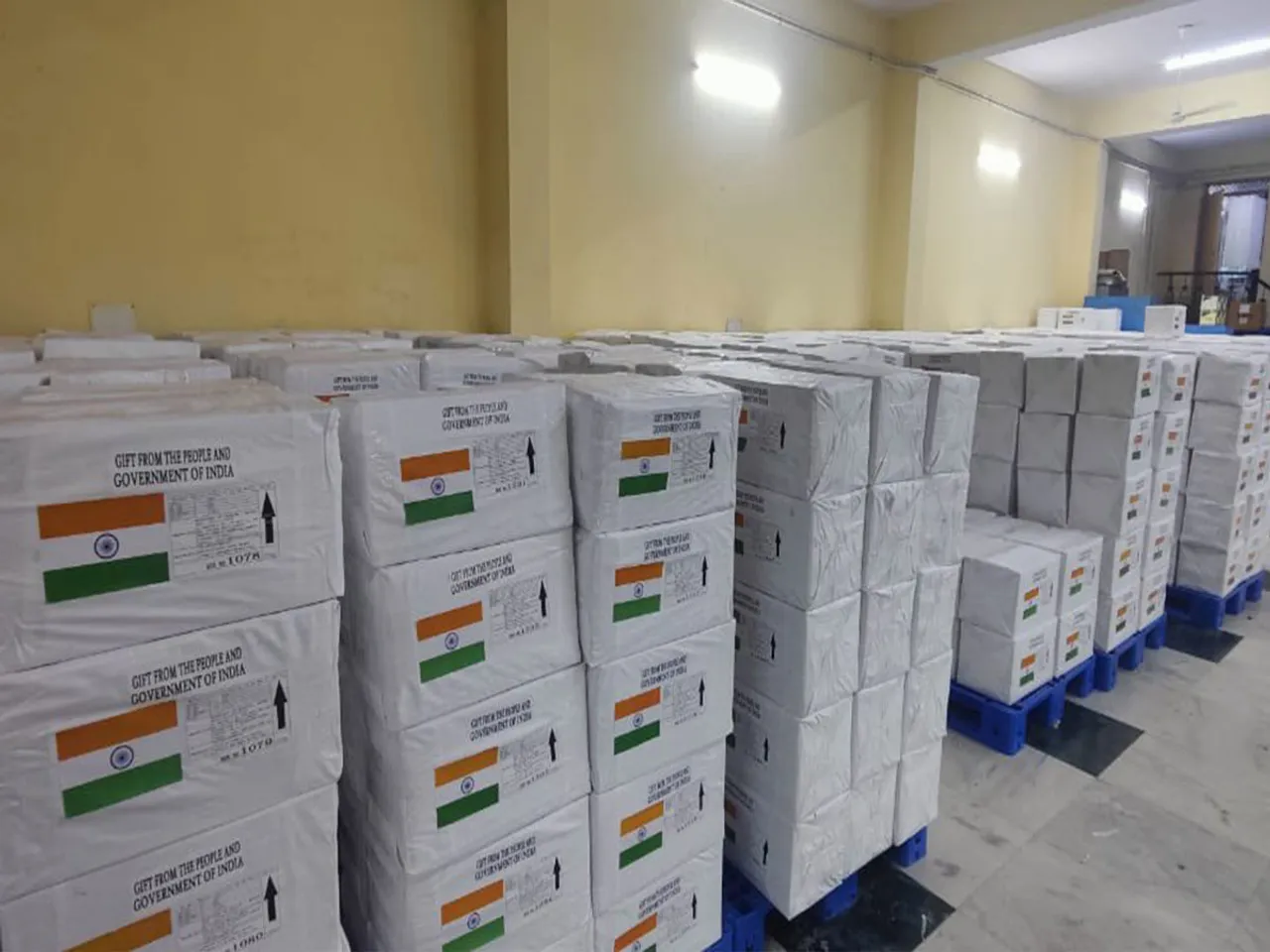 India dispatches 32 tonnes of humanitarian assistance to Peru (Photo/@MEAIndia)