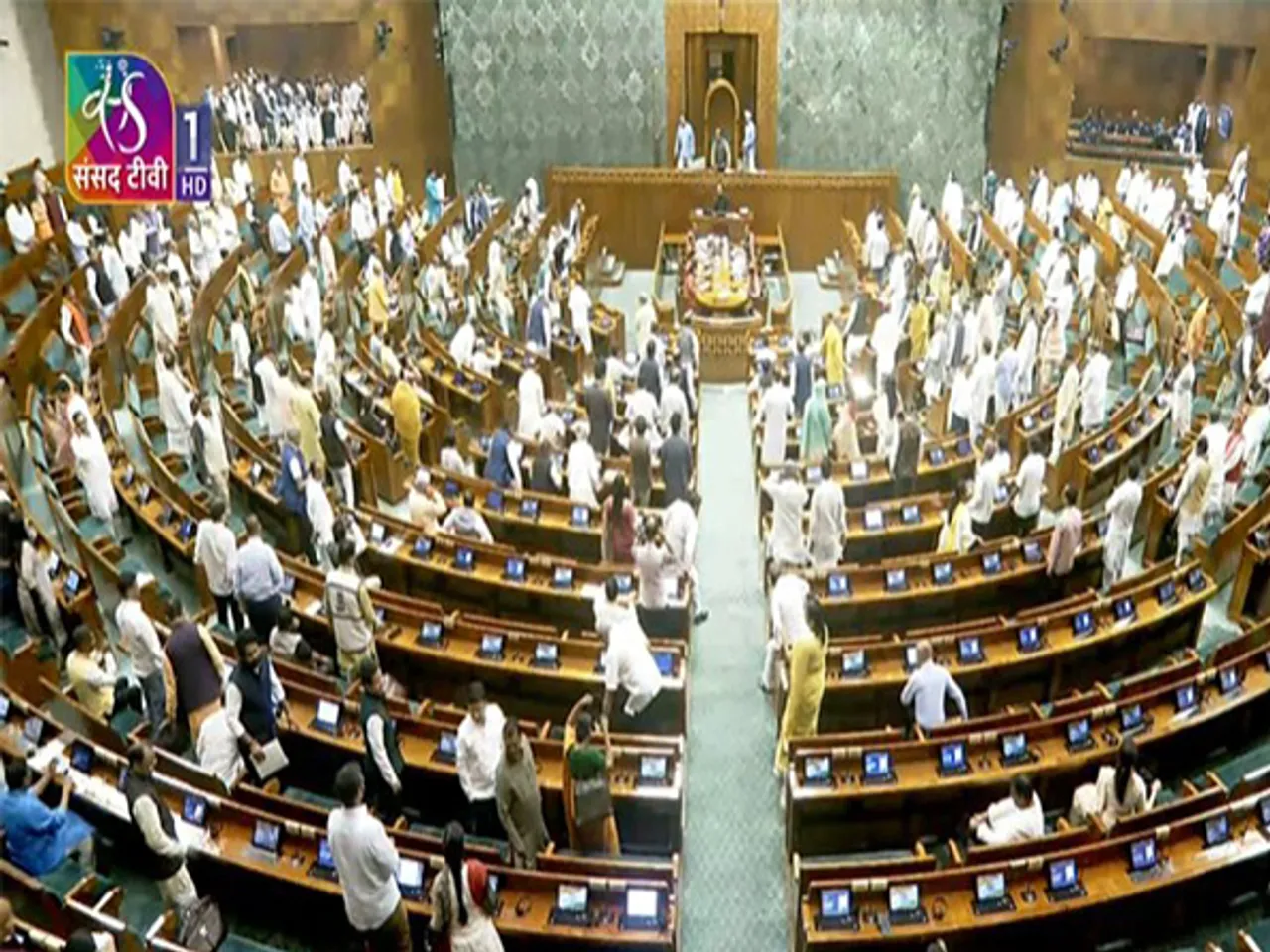 Lok Sabha adjourned sine die. (Photo/Sansad TV)