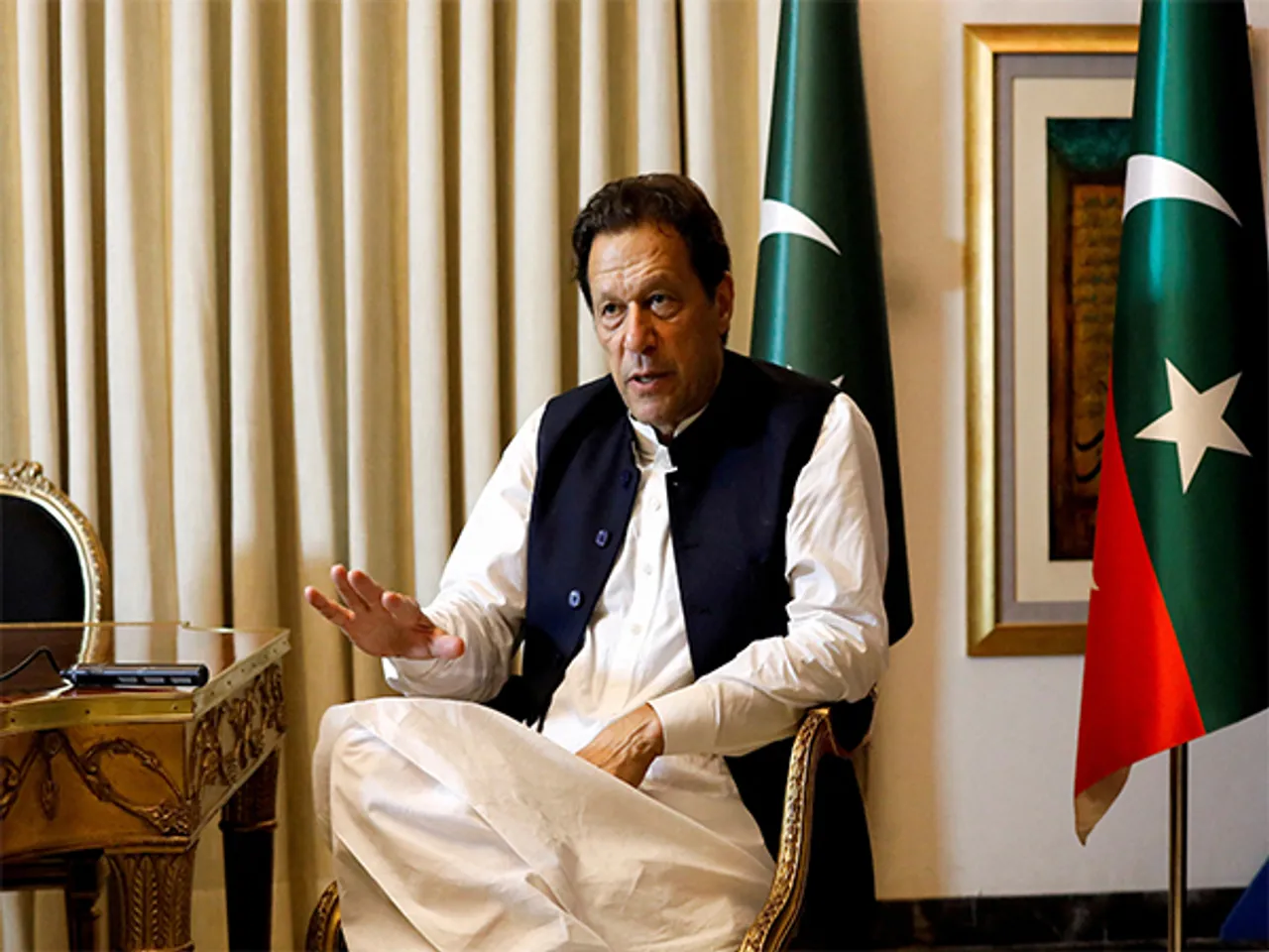 Former Prime Minister and PTI founding chairman Imran Khan (File Photo/Reuters)