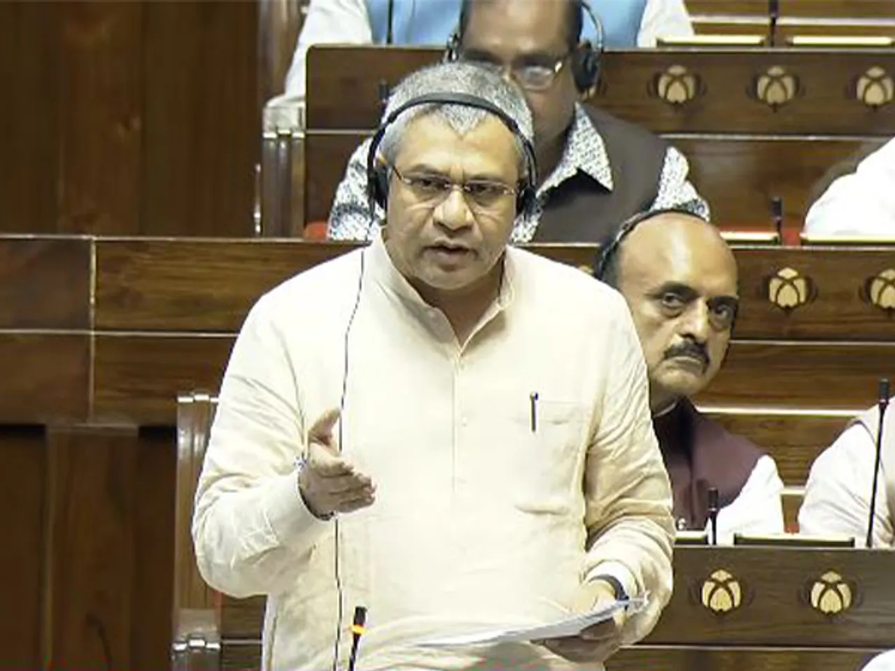 Union Minister Ashwini Vaishnaw (Photo/Sansad TV)