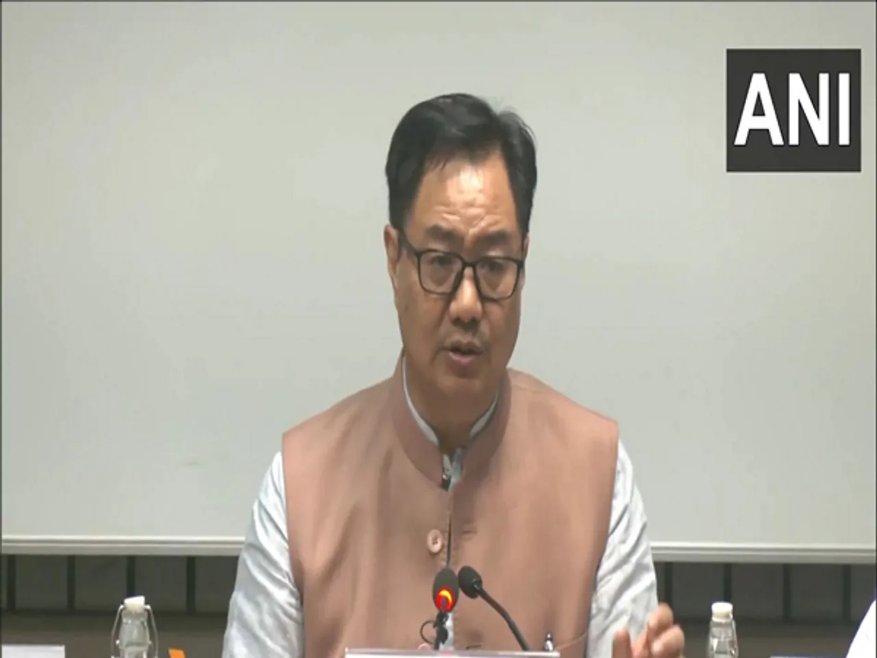 Union Minister of Parliamentary Affairs Kiren Rijiju. (PhotoANI)