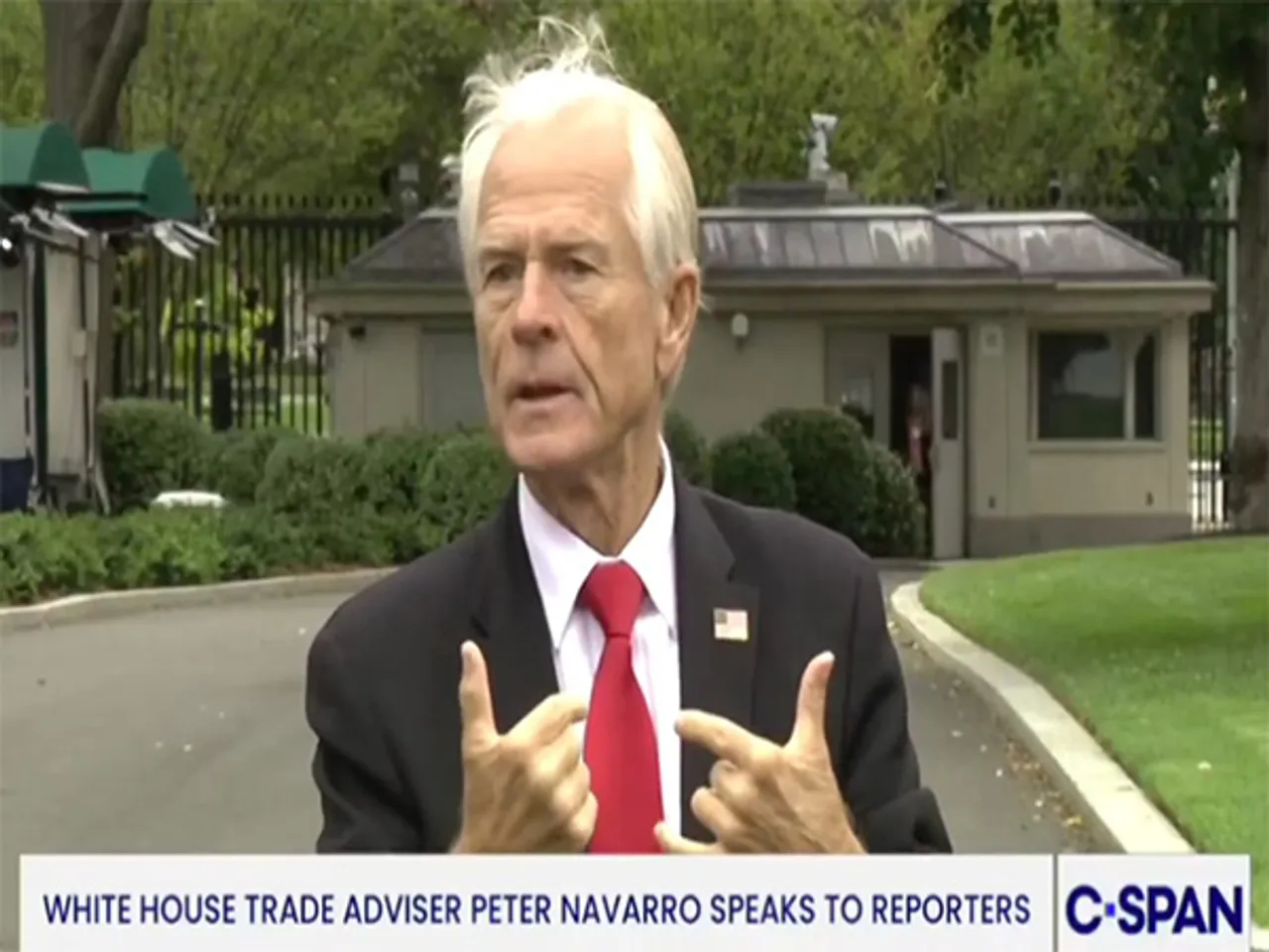 White House Trade Adviser Peter Navarro (Photo Source: C-Span)