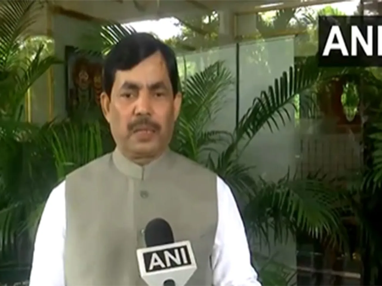 BJP leader Shahnawaz Hussain (Photo/ANI)