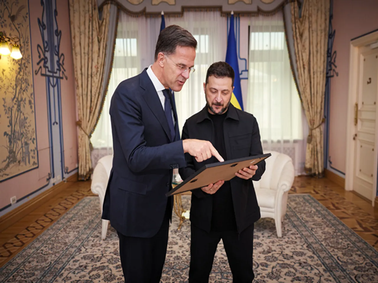 NATO Secretary General Mark Rutte and Ukraine President Zelenskyy (Image: X@ZelenskyyUa)
