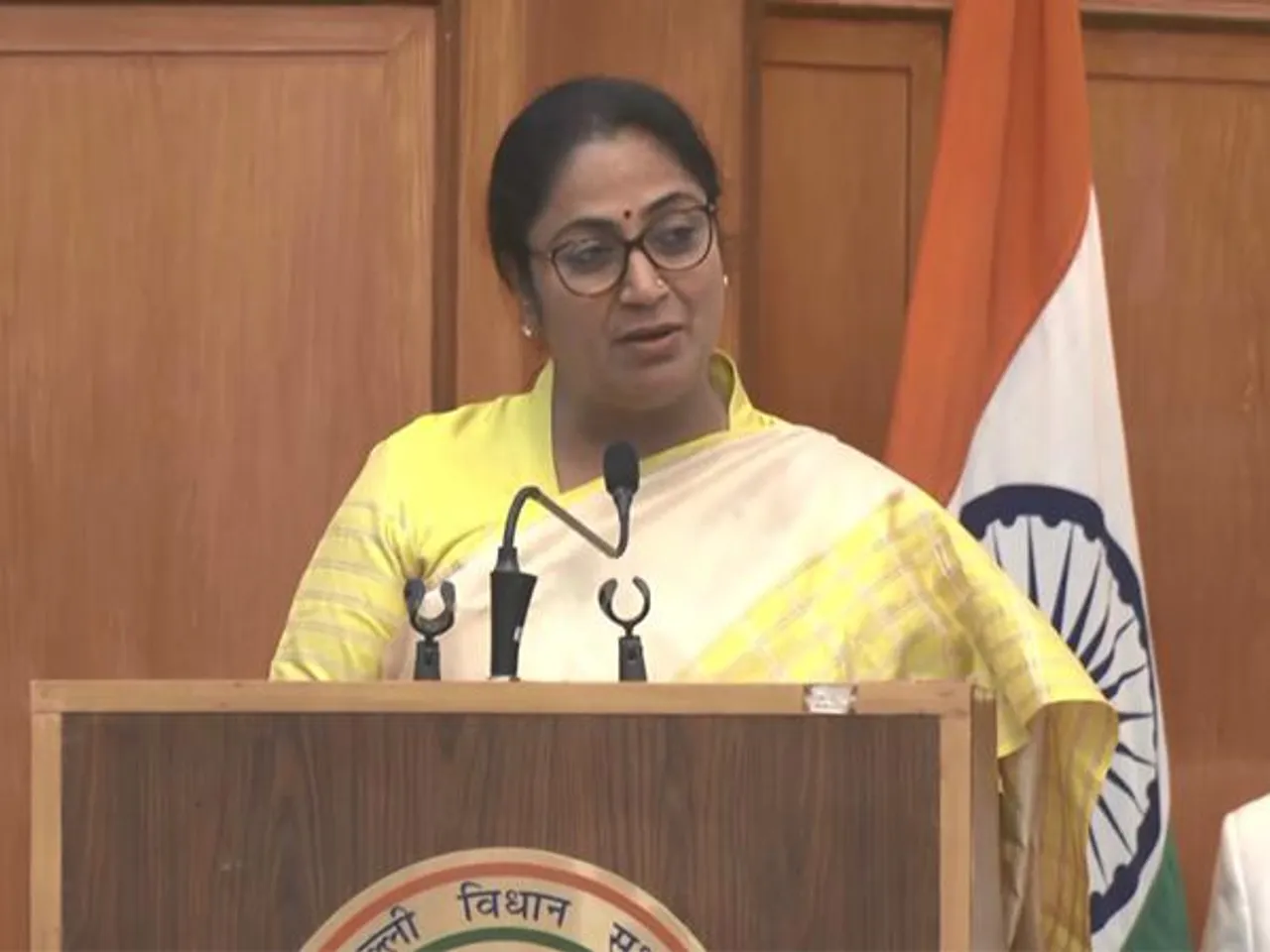 Delhi CM Rekha Gupta (Photo: ANI)
