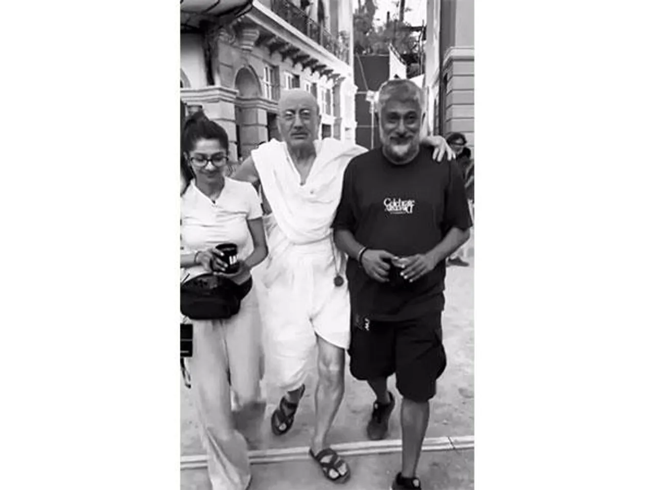 Anupam Kher and Vivek Agnihotri (Photo/Instagram/@anupampkher)