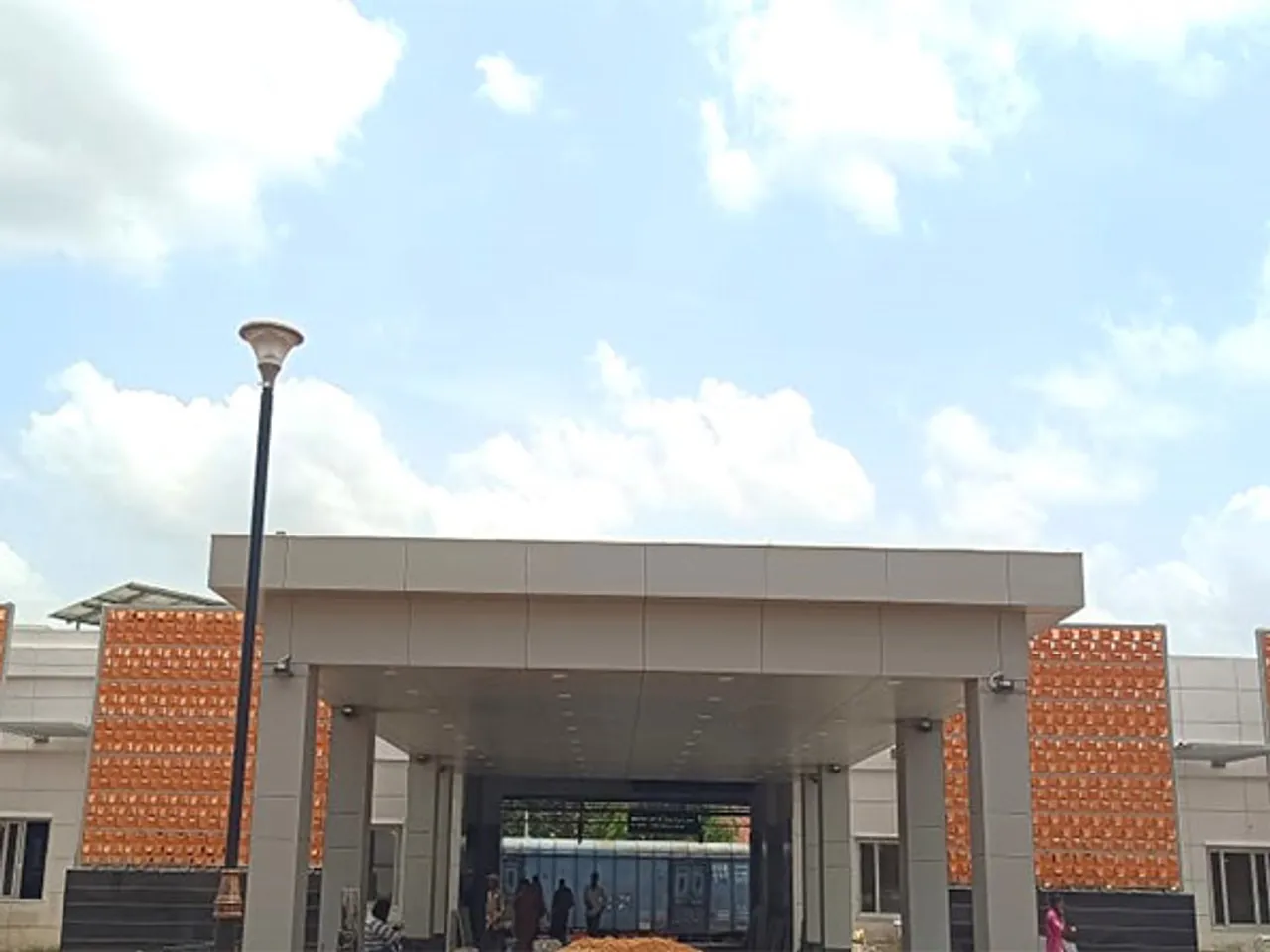 Mahabubabad Railway Station in Telangana undergoing facelift under Amrit Bharat scheme. (Photo/X@kishanreddybjp)