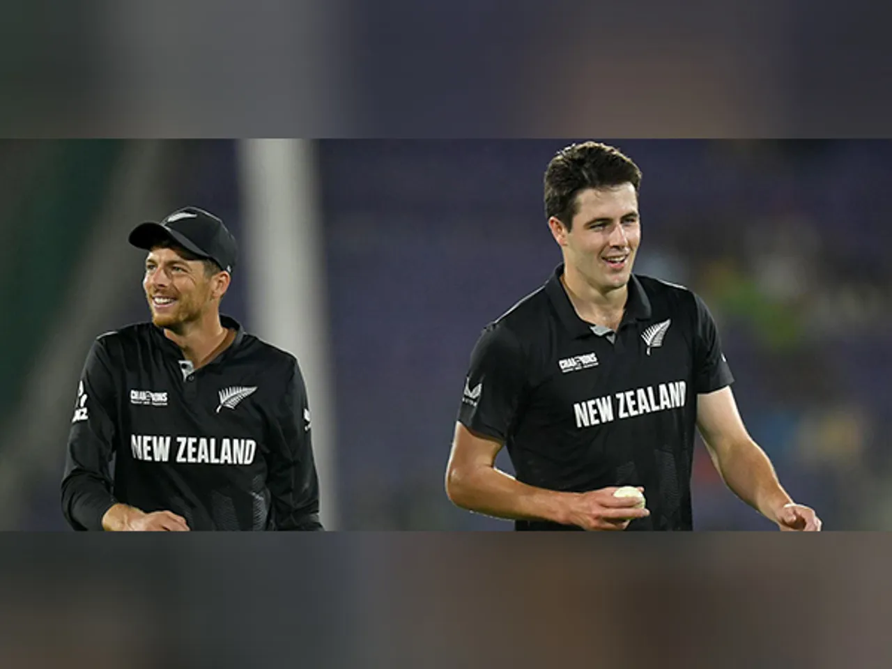 Mitchell Santner and Will O'Rourke (Photo: ICC)