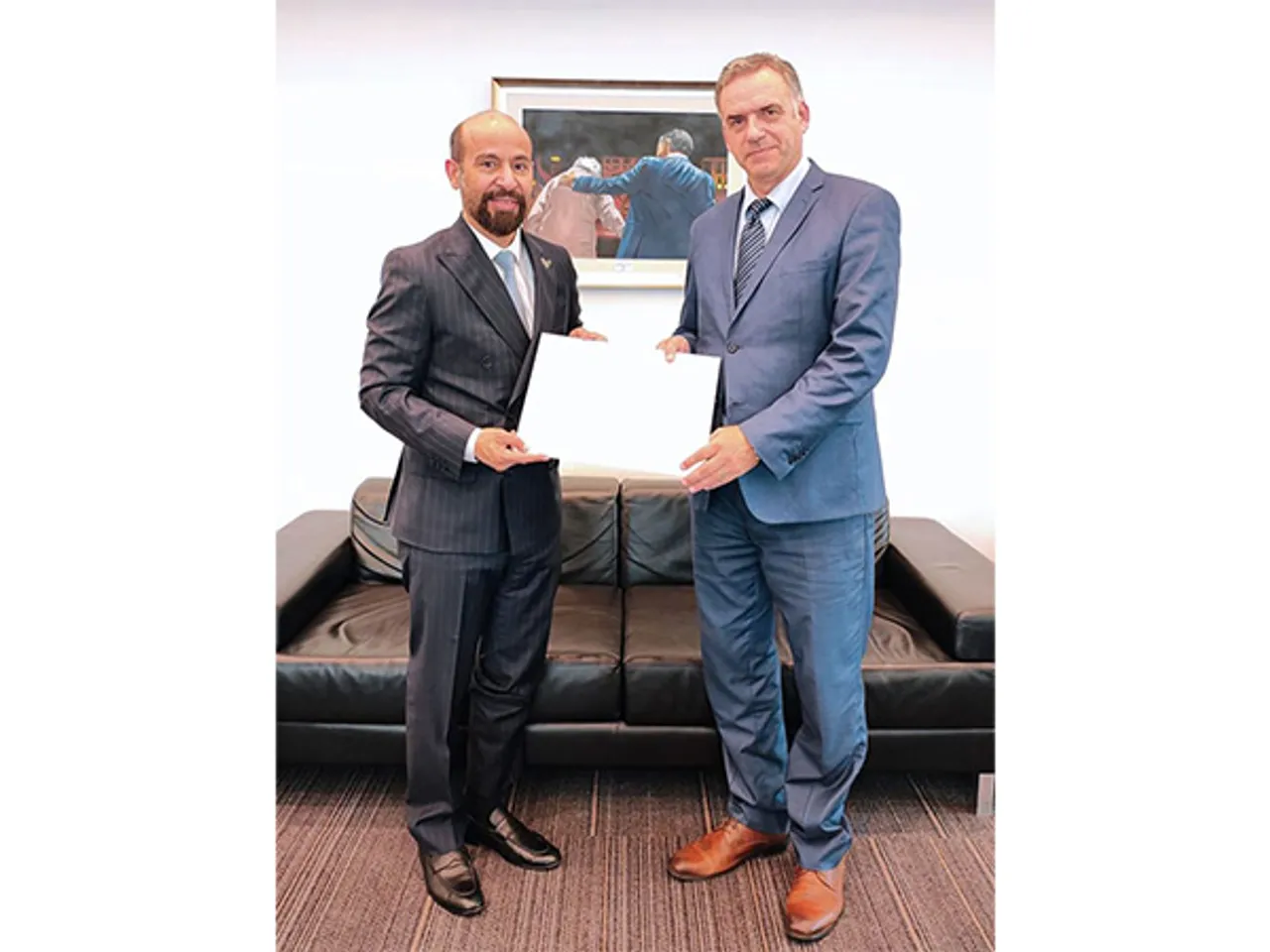 UAE Ambassador to Argentina meets President of Uruguay (Photo/WAM)