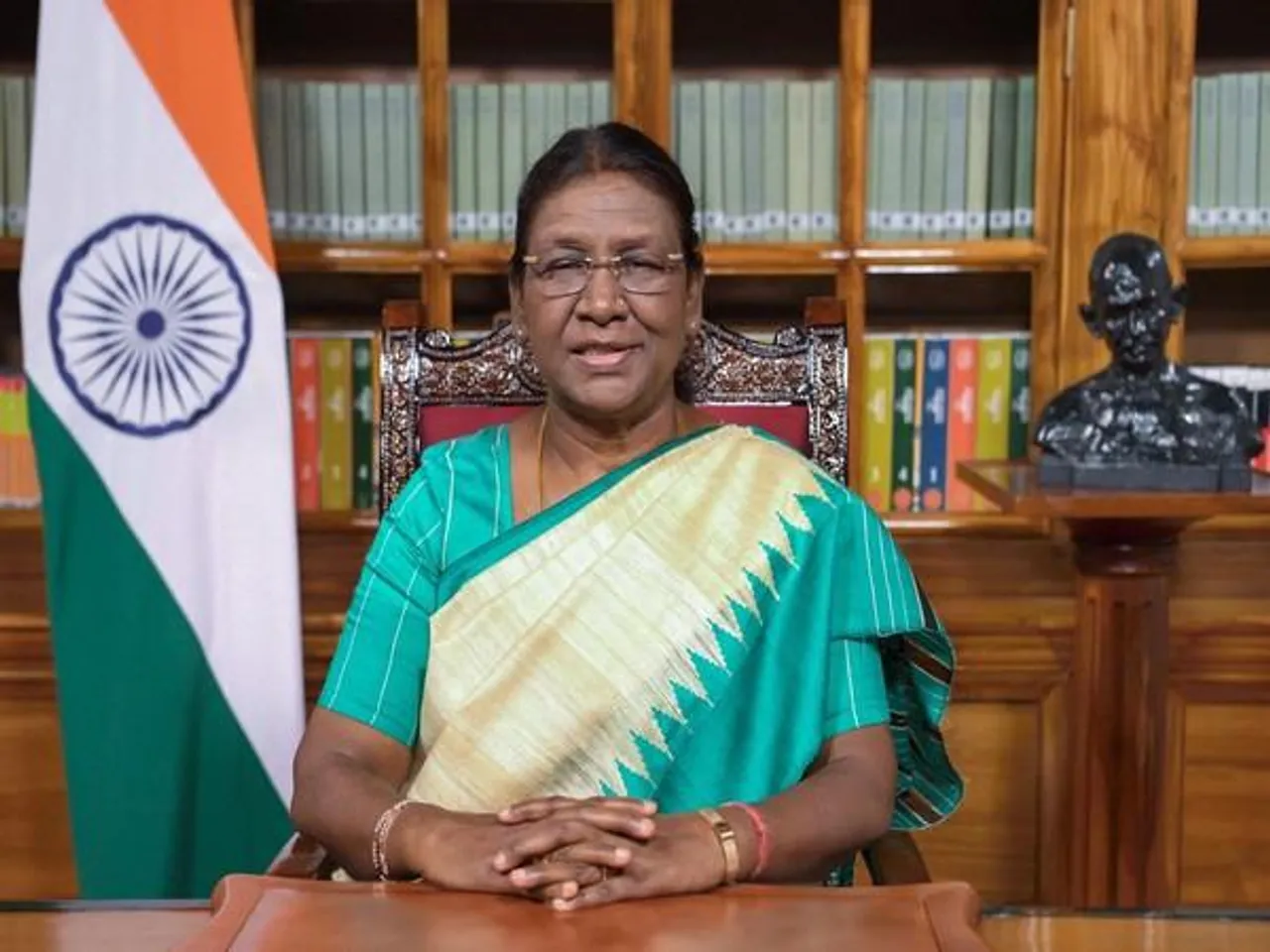 President Droupadi Murmu (Photo/ANI)