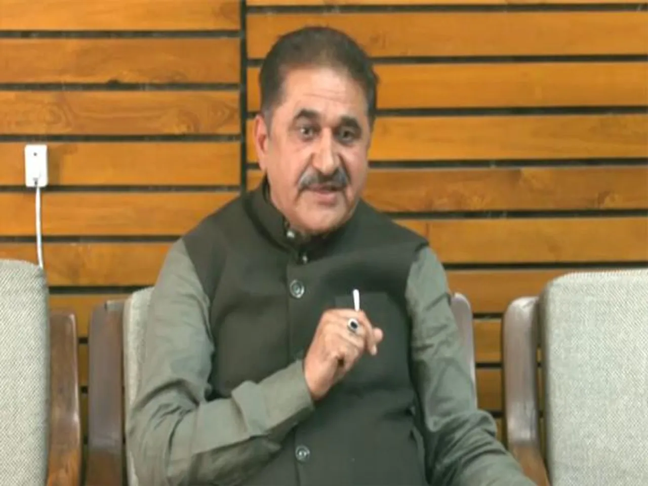 Congress MLA Ram Kumar (Photo/ANI)