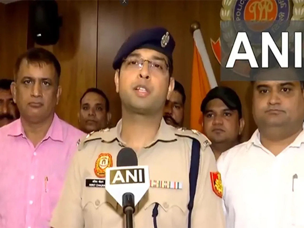South Delhi DCP Ankit Chauhan (Photo/ANI)