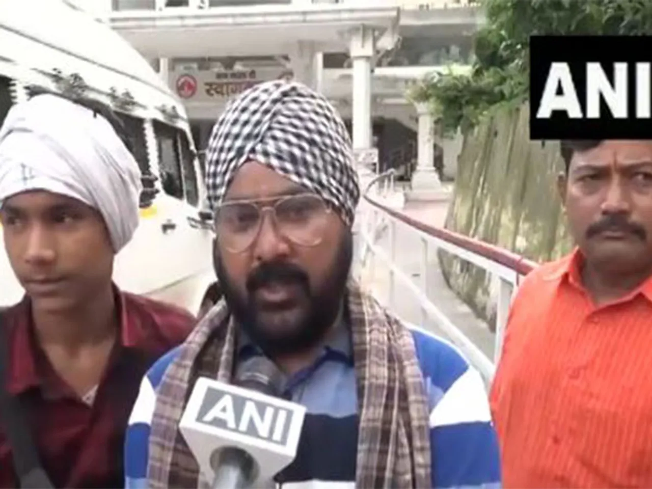 Devotee named Sushil Singh (Photo/ANI)
