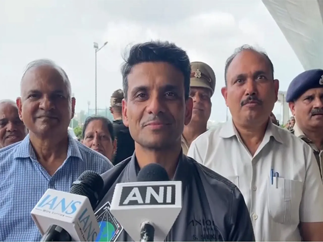 Group Caption Shubhanshu Shukla (Photo/ANI)