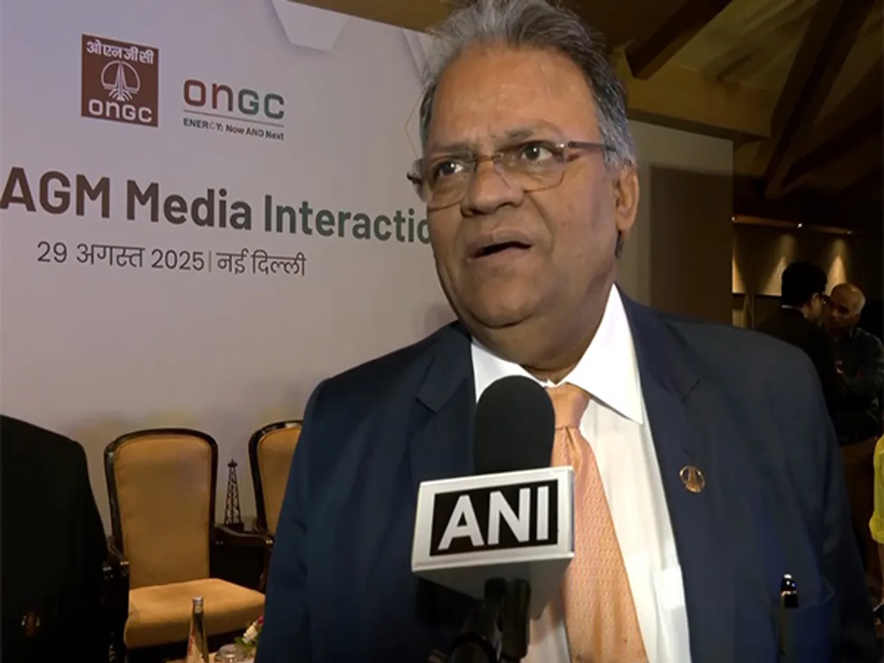Oil and Natural Gas Corporation Chairman Arun Kumar Singh (Image: ANI)