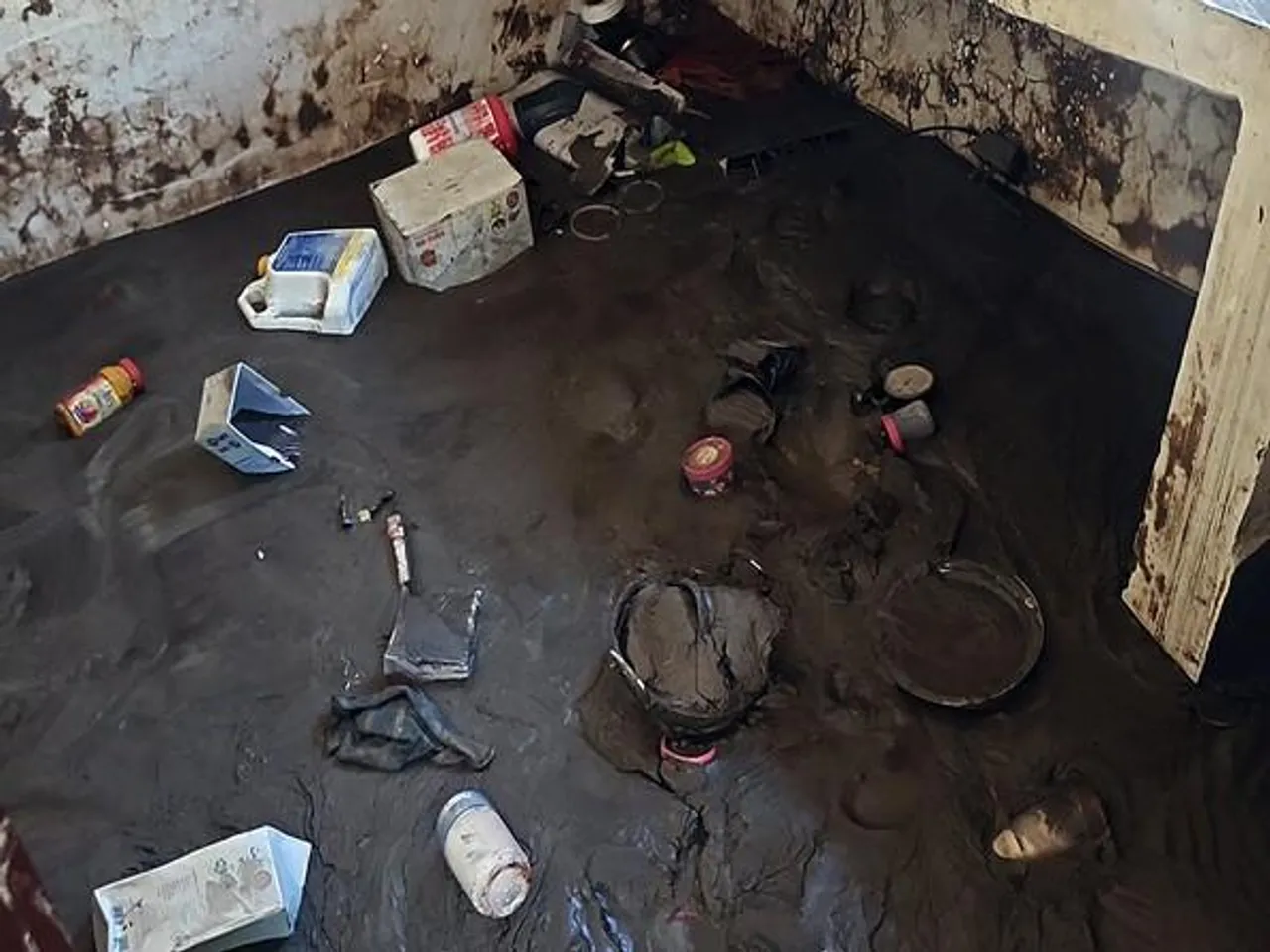 Visual from inside a house in Ramban (Photo/ANI)
