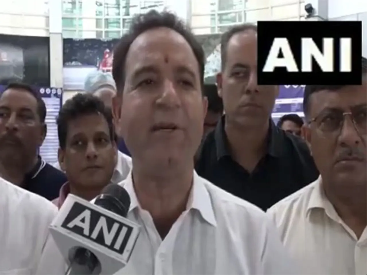 Jammu and Kashmir Leader of  Opposition Sunil Kumar Sharma (Photo/ANI)