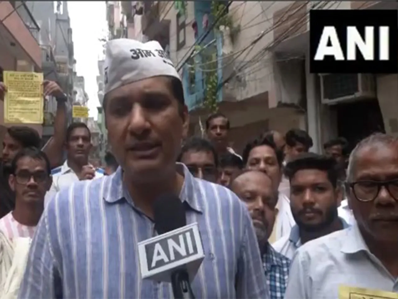 AAP Delhi President Saurabh Bharadwaj (Photo/ANI)