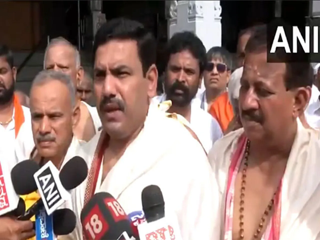 Karnataka State BJP President BY Vijayendra (Photo/ANI)