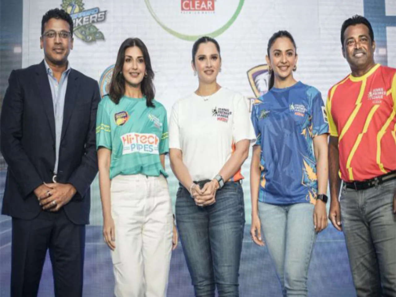 Mahesh Bhupathi (L) Sania Mirza (Middle) and Leander Paes  (R) (Photo: TPL)