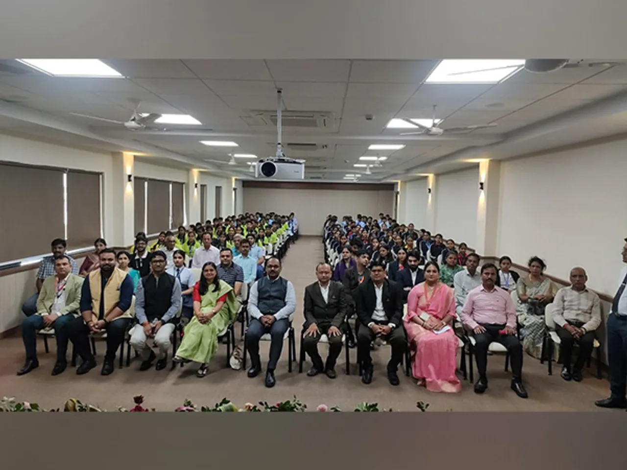 ISRO Science Exhibition in Symbiosis University, Indore.