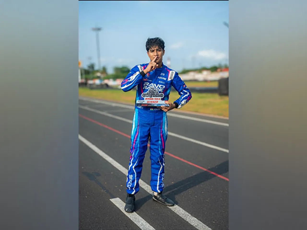 Kiaan Shah. (Photo/ National Karting Championship)