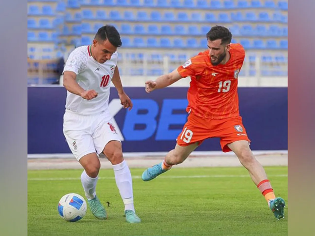 Players in action during the match (Photo: X/@IndianFootball)