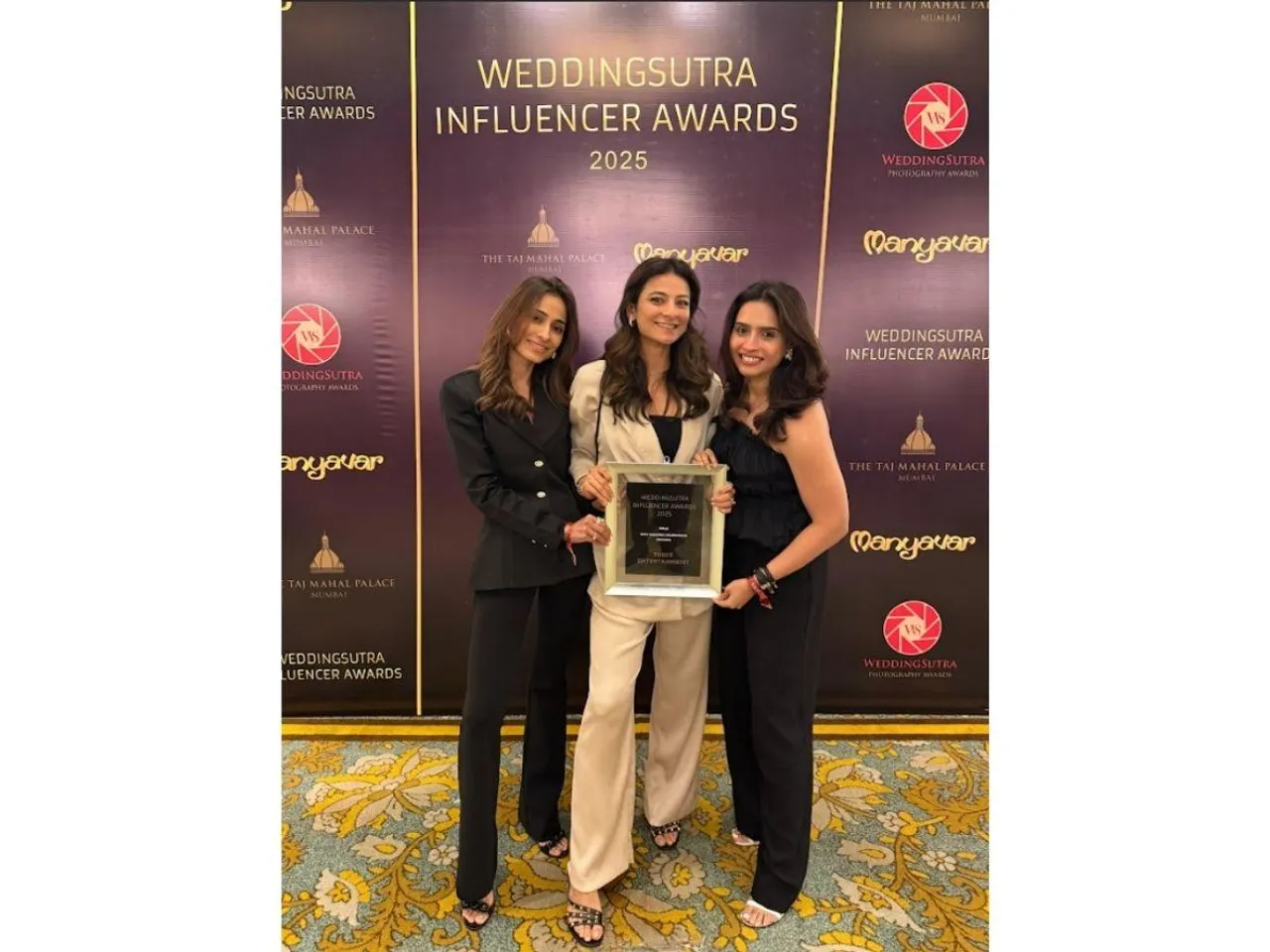 Three Entertainment Wins Gold for Best Wedding Celebration Design at Prestigious WeddingSutra Awards