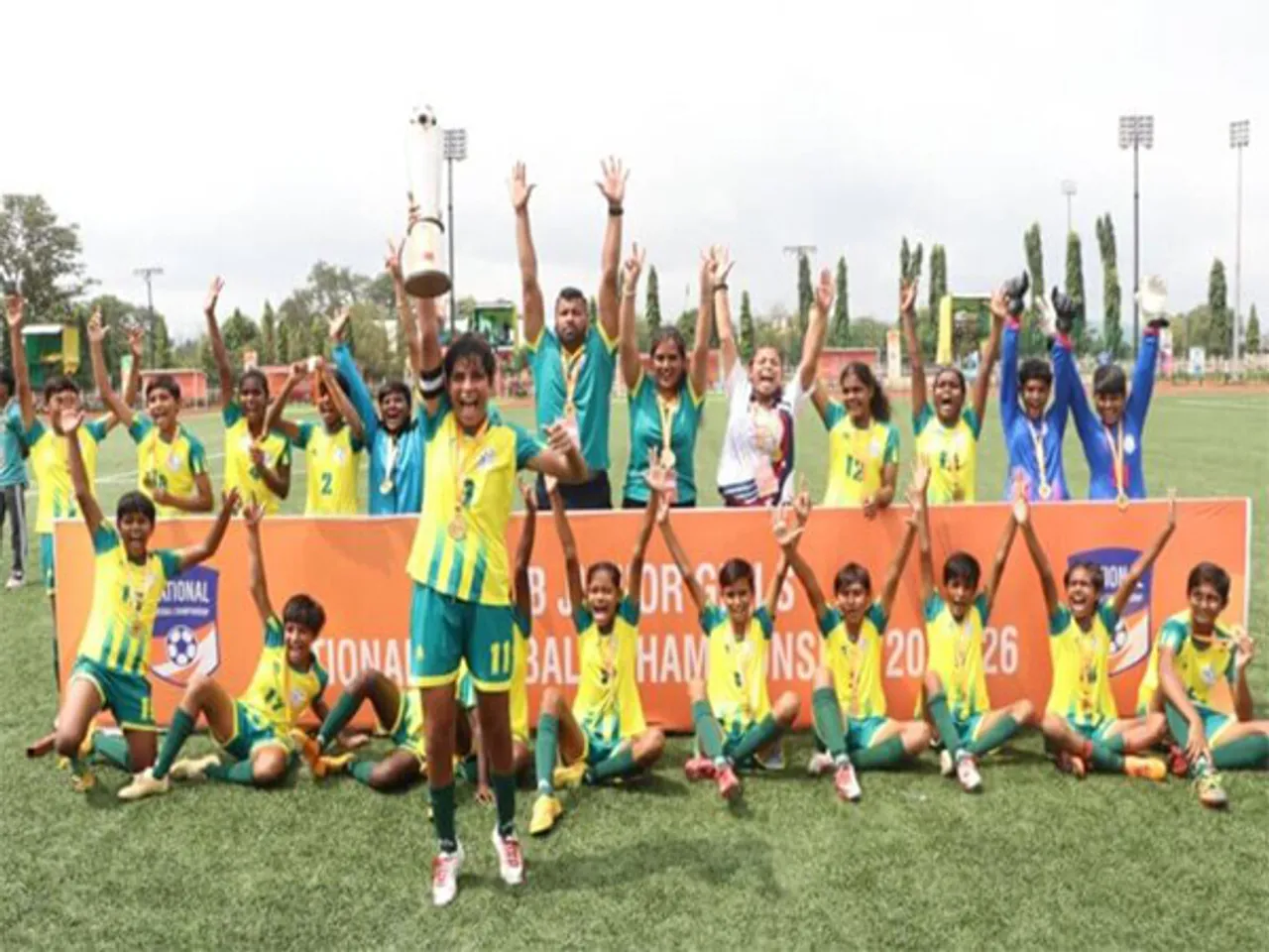 Team Uttar Pradesh (Photo: AIFF)
