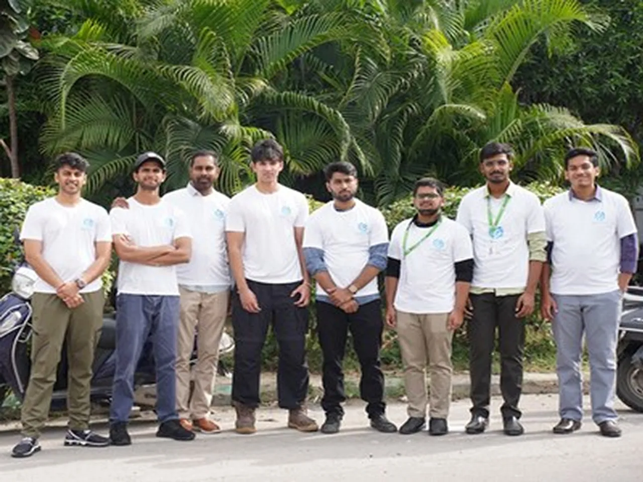 The Novacore Innovations team at the Hyderabad datacenter, strengthening international collaboration in high-performance GPU cloud computing.
