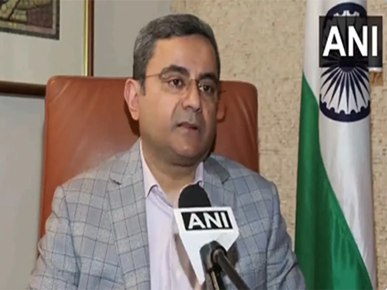 Former President of Federation of Indian Chambers of Commerce and Industry (FICCI), Subhrakant Panda (Photo/ANI)