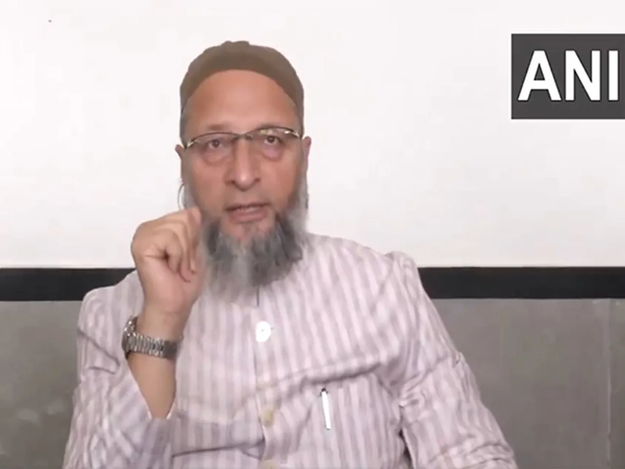 AIMIM chief and MP Asaduddin Owaisi (Photo/ANI)