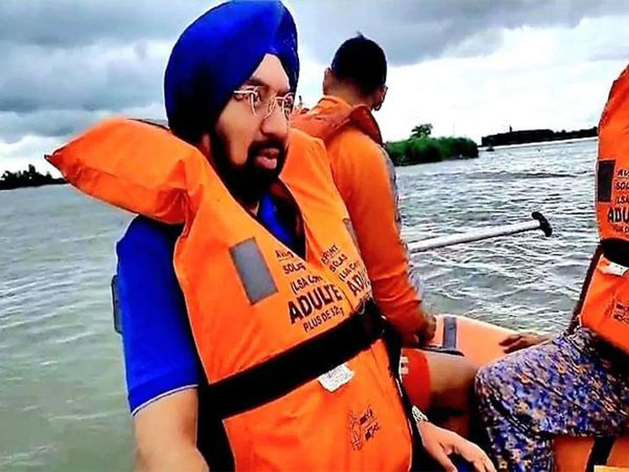 AAP MP Vikramjit Singh Sahney (Photo/@vikramsahney)