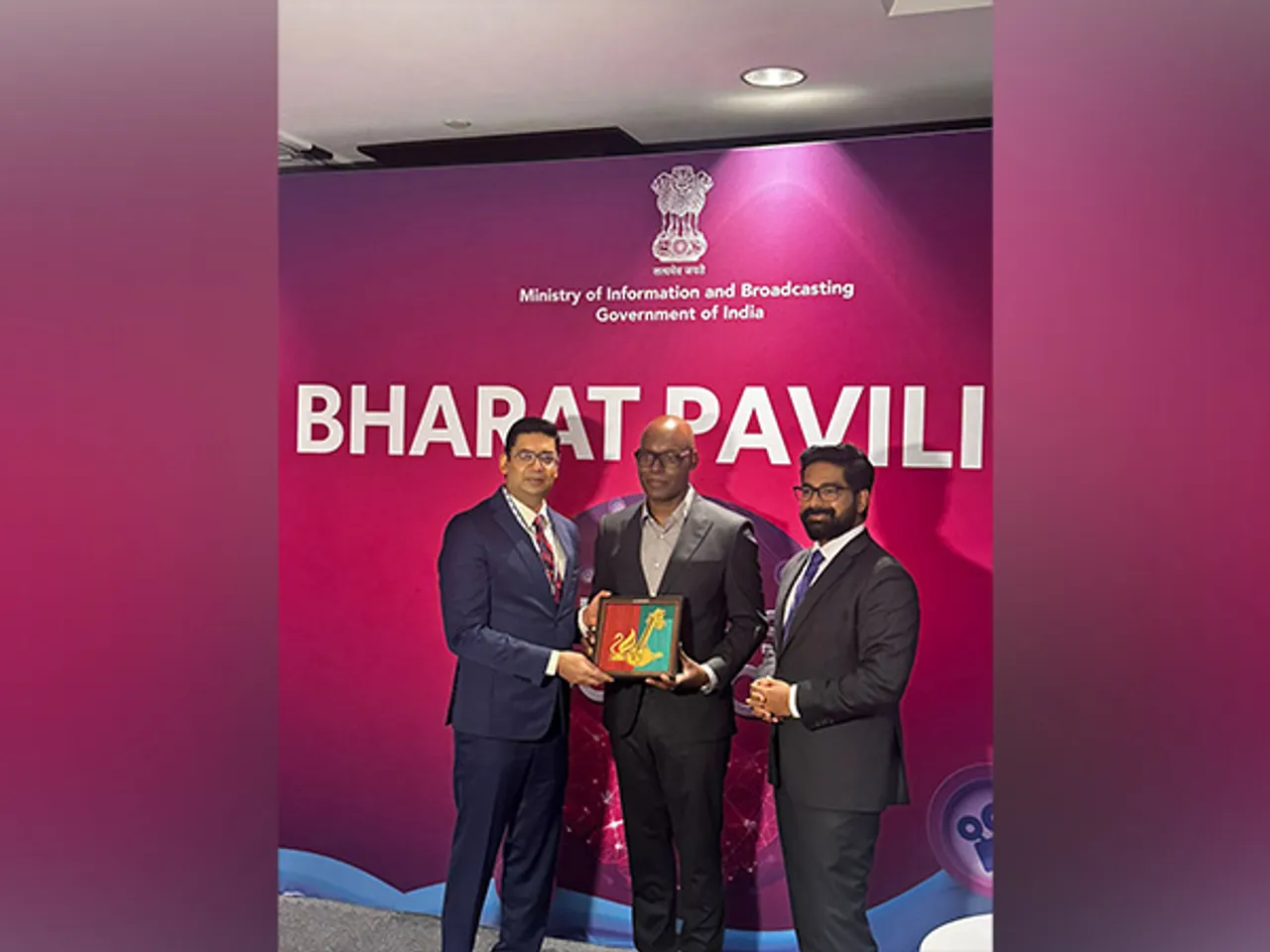 Bharat Pavilion at TIFF 2025 (Photo: MIB Press Note)