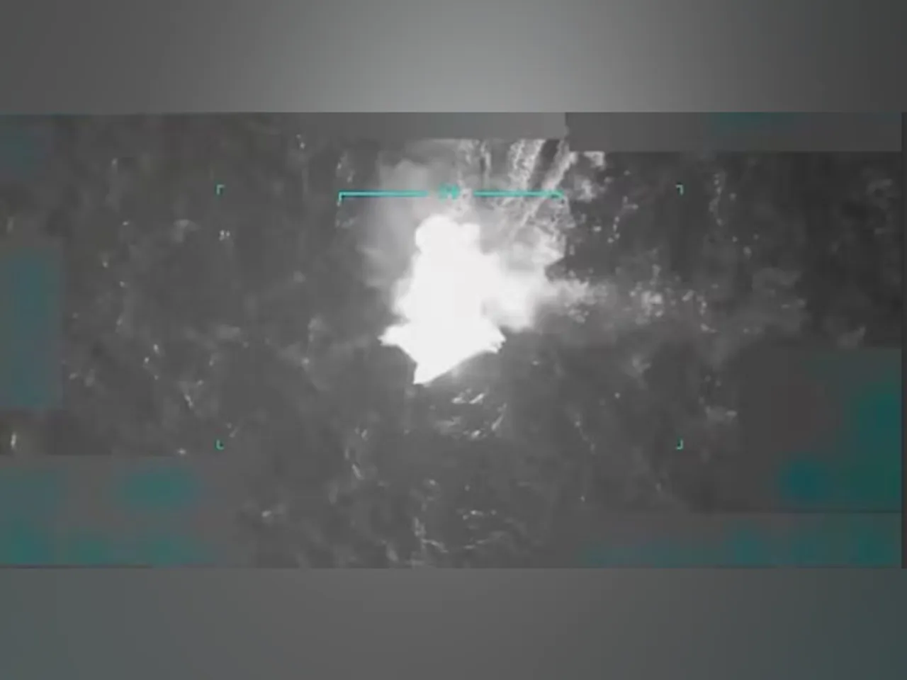 A vessel, which US President Donald Trump said was transporting illegal narcotics and heading to the US, is struck by US military as it navigates in the southern Caribbean (Image/Reuters)