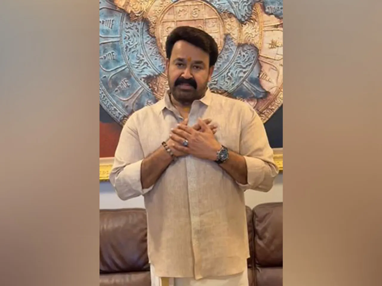 Actor Mohanlal (Image source: X/@Mohanlal)