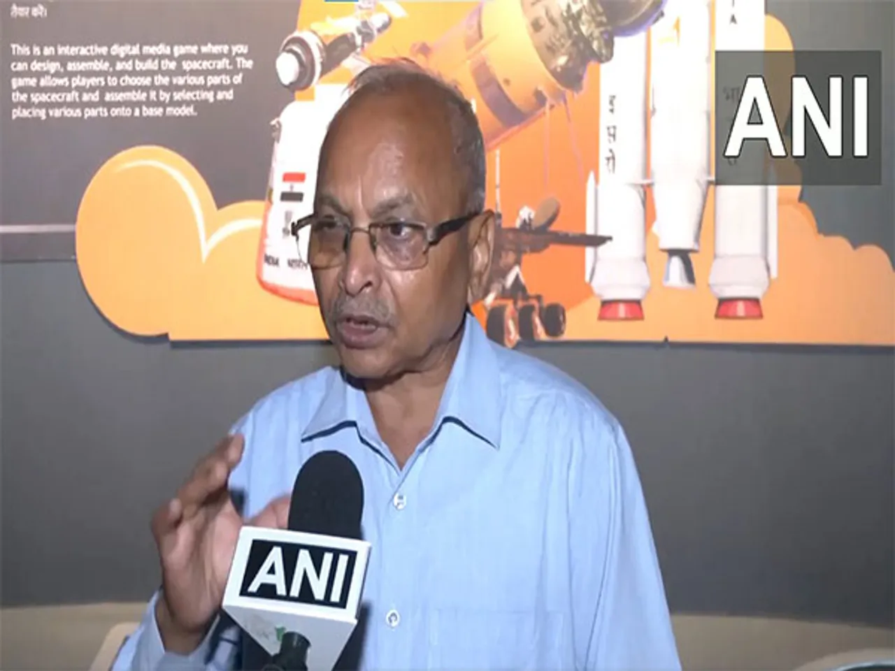 Senior Planetarium Engineer at Nehru Planetarium OP Gupta (Photo/ANI)